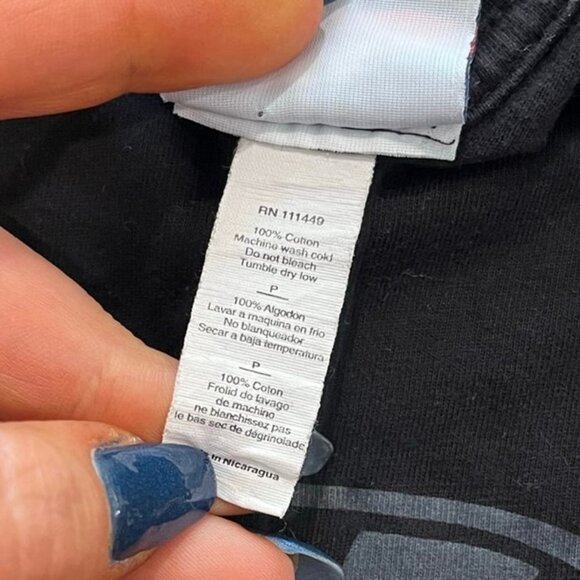 Cincinnati Bengals Womens T-Shirts Short Sleeve Graphic Logo Print Black Size S - Picture 3 of 4